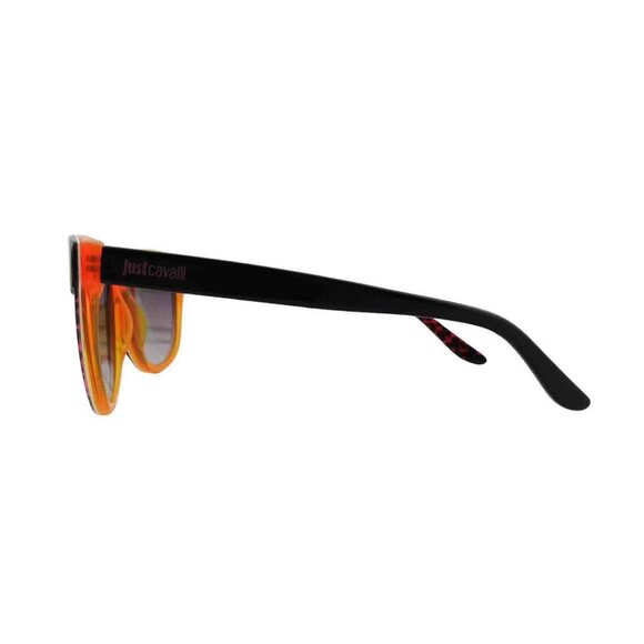 Just Cavalli JC492S 05B Black & Pink Cheetah Plastic Sunglasses Frame 57-16-140